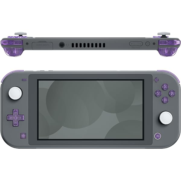 Amazon.com: eXtremeRate Light Violet Replacement ABXY Home Capture